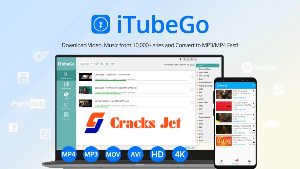 iTubeGo YouTube Downloader Crack 