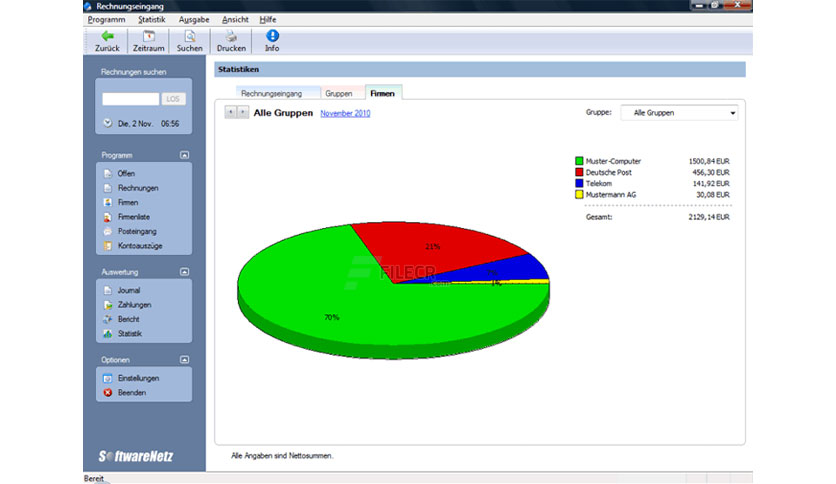 SoftwareNetz Purchase Journal Crack