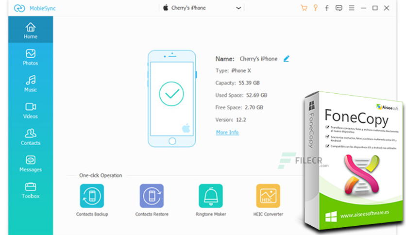 Aiseesoft FoneCopy Crack