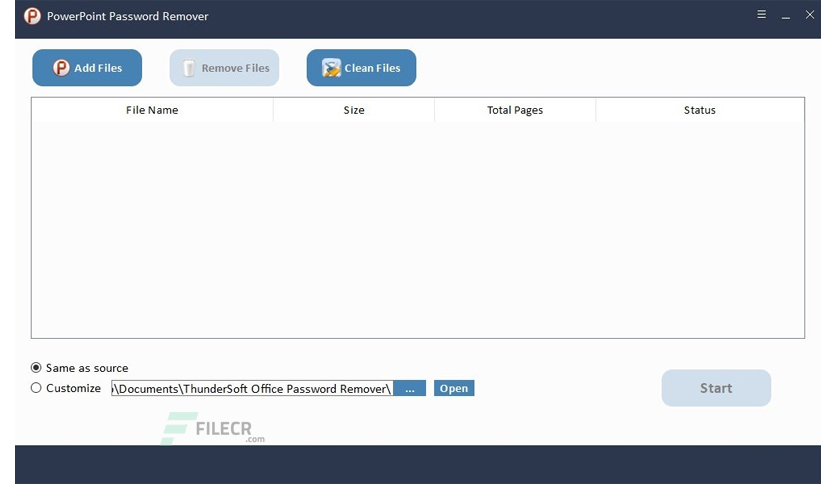 ThunderSoft PowerPoint Password Remover Crack
